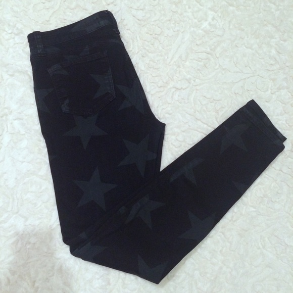 Kut from the Kloth Mia Star print skinny jeans (8) - Picture 2 of 8